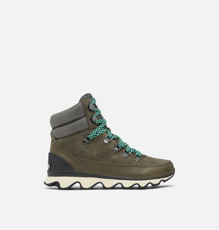 Botas De Invierno Sorel Mujer - Kinetic™ Conquest Bajas Verde Oscuro - 51467-OIXS